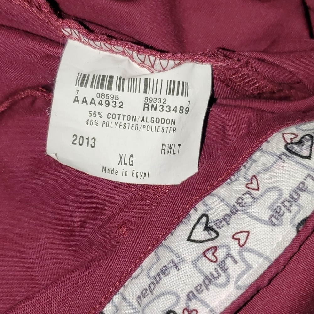Landau Drawstring Scrub Pants Womens Size XL - Picture 2 of 12